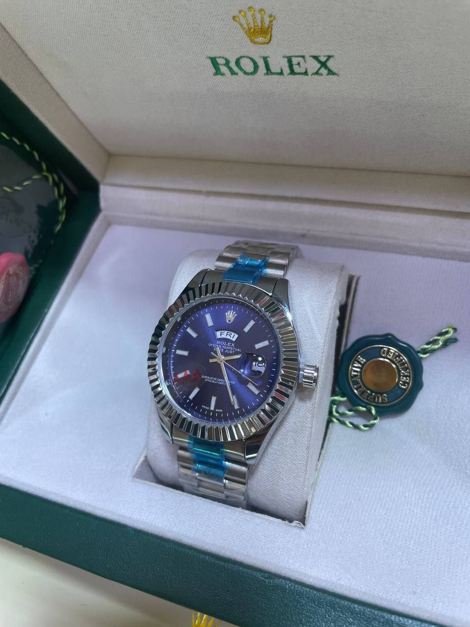 ROLEX OYSTER DAY DATE BLUE ROYAL