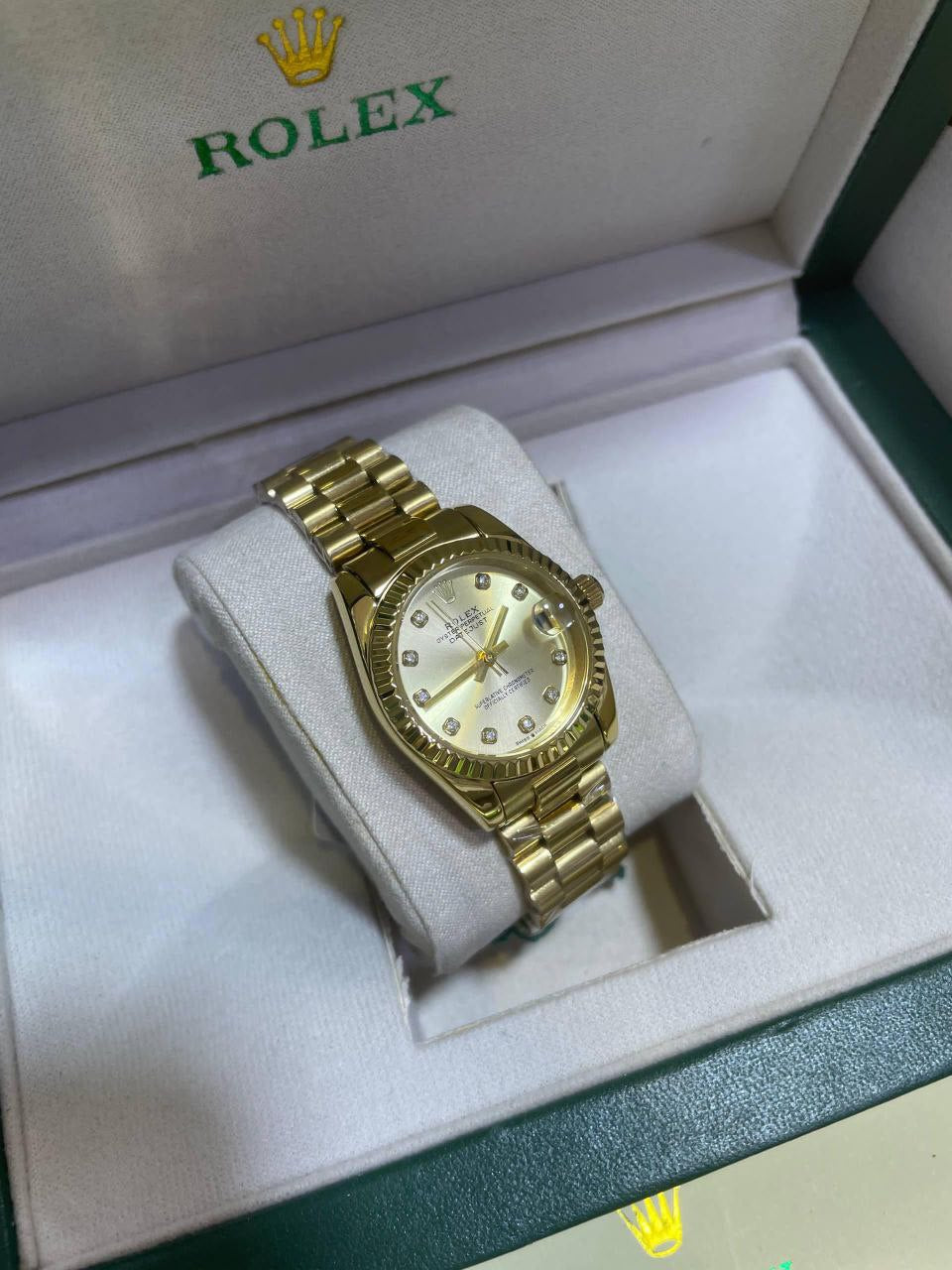 ROLEX DATE JUST GOLD