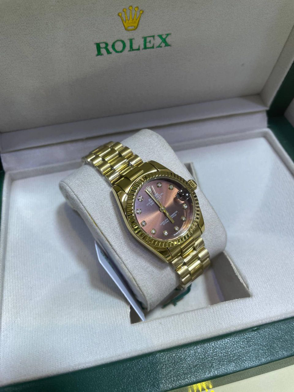 ROLEX DATE JUST GOLD