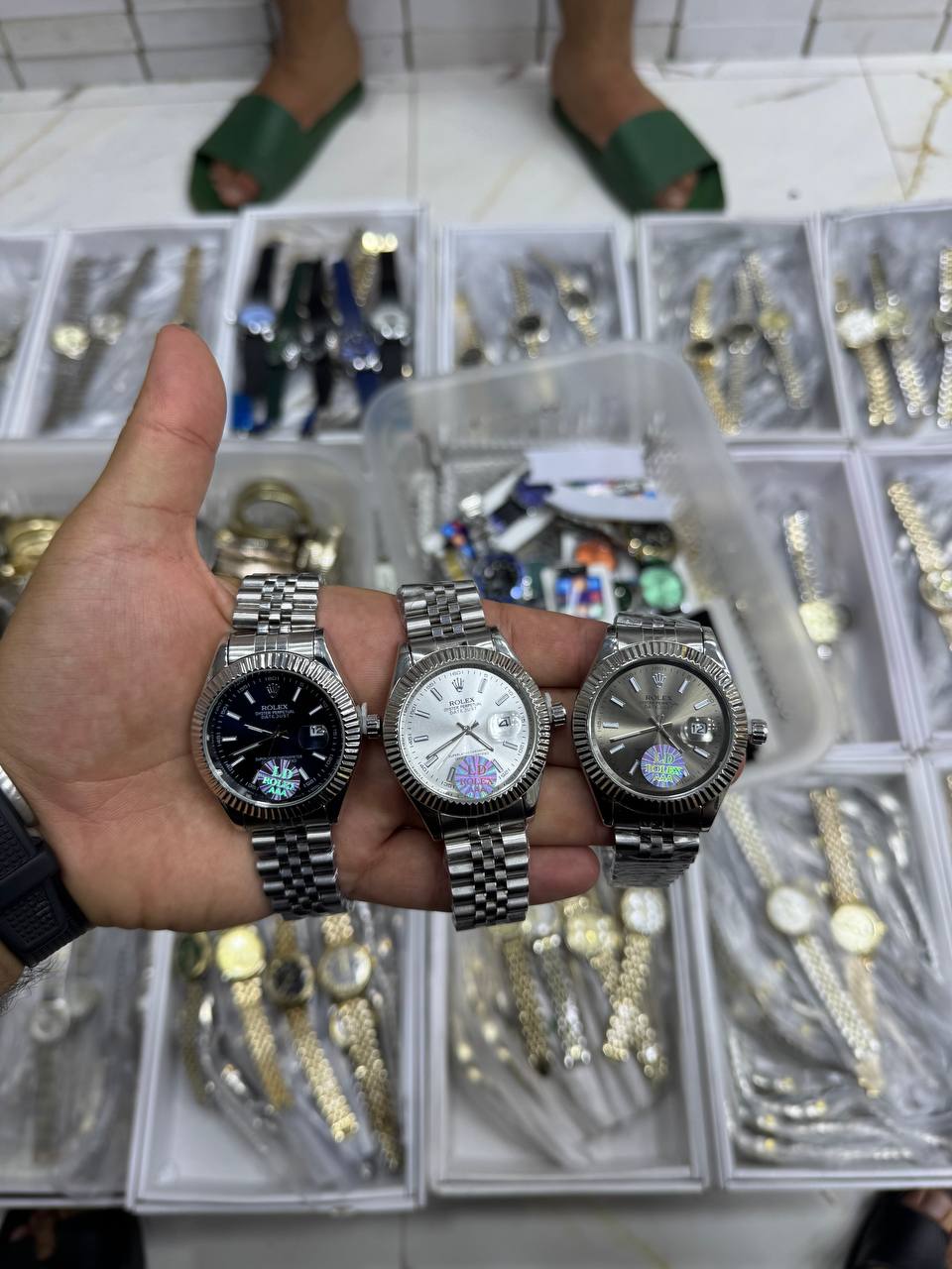 ROLEX DATE JUST AUTOMATIC TOURBILLON