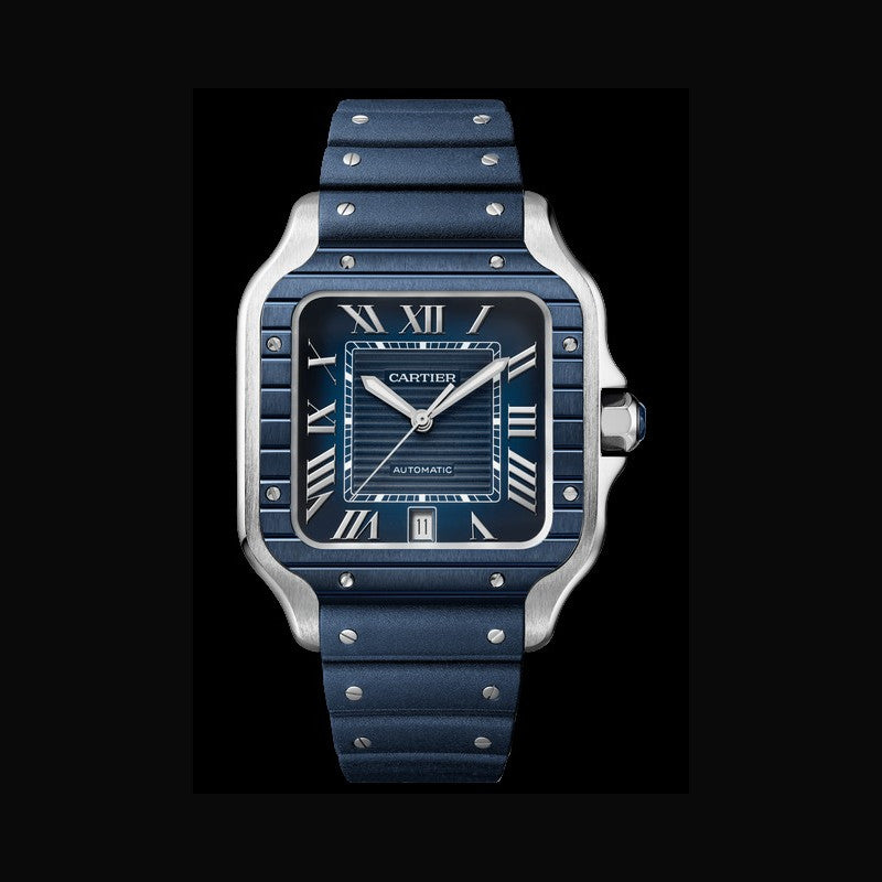 CARTIER SANTOS BLEU EDITION AUTOMATIC 40mm