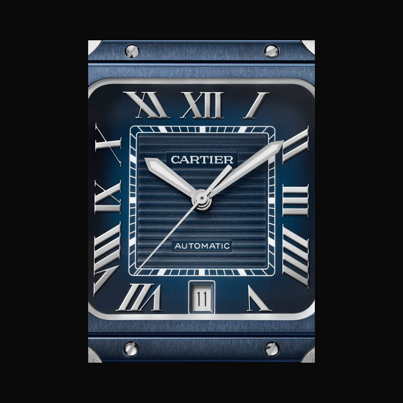 CARTIER SANTOS BLEU EDITION AUTOMATIC 40mm